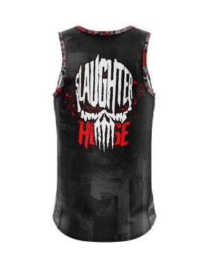 Slaughter House Singlet - Black - back