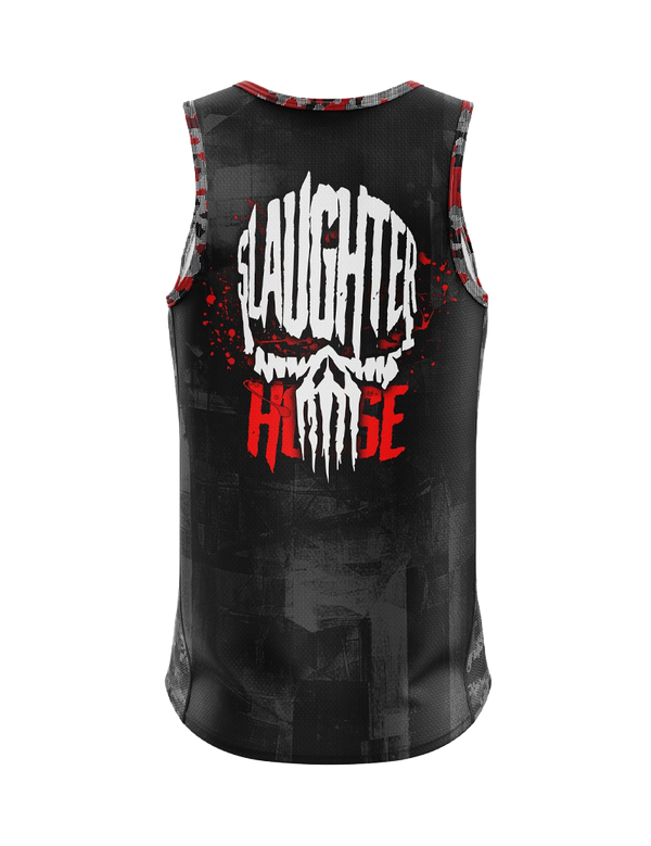 Slaughter House Singlet - Black - back