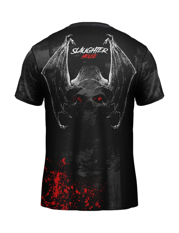 Slaughter House T-Shirt - Black - back