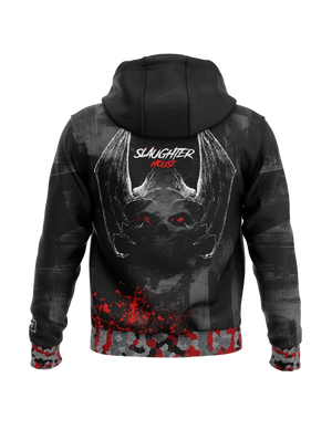 Slaughter House Hoodie - Black - back