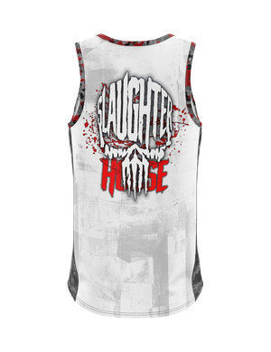 Slaughter House Singlet - White - back